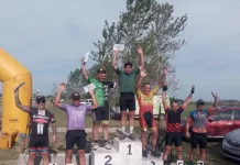 Ciclismo Saladillenses corrieron en Las Flores