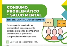 Jueves 5 || 1° Encuentro de Consumo Problemático y Salud Mental del septiembre