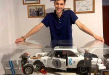 Modelismo: La historia del fabuloso homenaje a escala a Oreste Berta y Horacio Pagani