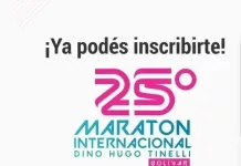 Cupos liberados para la Maratón Dino Hugo Tinelli de la ciudad de Bolívar