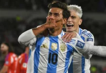 La Selección Argentina goleó a Chile en el Monumental