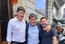 Marcha Universitaria || Wuiovich y Cisneros con Facundo Manes