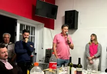 El espacio Futuro Radical de Saladillo organizó una cena en el Comité de la U.C.R.