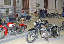 Muestra de Motos Antiguas en Cazón