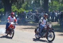 Saladillenses en los podios del 66° Rally Nacional de Motos Antiguas
