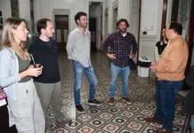 Un grupo de jóvenes profesionales de diferentes disciplinas que trabajan en red de intercambio de experiencias y saberes estuvo visitando el pasado fin de semana Saladillo
