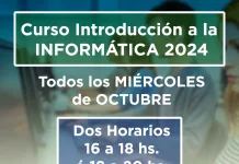 Octubre | Curso introducción a la informática