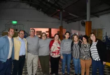 Se llevó a cabo una cena con las instituciones organizadoras de la quinta edición de la Fiesta Listo el Pollo en la localidad de Del Carril