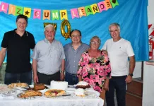 Juan Rossetti festejó sus 70 años de vida junto a su familia y más de 150 invitados