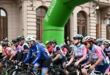 Ciclismo: Saladillenses corren en la Doble Bragado Femenina