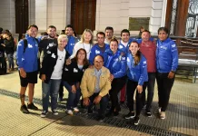 Gran recibimiento para la delegación que participó de los Juegos Bonaerenses