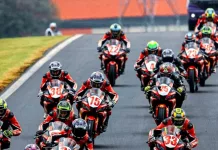 Facundo Medina, quinto podio internacional del año en Brasil
