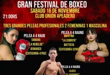 Gran noche de Box en Saladillo