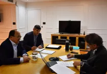 José Luis Salomón se reunió con el ministro de infraestructura de la Pcia de Buenos Aires, Dr. Gabriel Katopodis