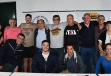 Grupo de Motos Antiguas realizó cena evaluativa con funcionarios