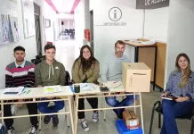 Estudiantes del CURS participaron en las elecciones de la UNLP