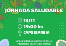 Jornada saludable en el CAPS Ibarbia