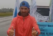 Silvio Magariño concretó la quinta etapa de sus “KM Solidarios»