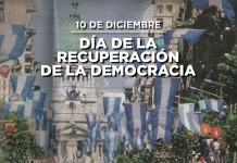 10 de diciembre | día de la recuperación de la democracia