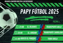 Fútbol: Se inicia un nuevo Torneo de Papy en Del Carril