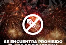 Saladillo || Se encuentra prohibido el uso de pirotecnia de alto impacto sonoro