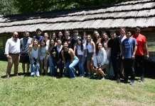 Alumnos de 6to año Maestro Mayor de Obra de la Escuela de Educación Técnica N° 1 General Savio de Saladillo realizaron una visita y recorrida de la Base de Campamento y sectores del Vivero Municipal
