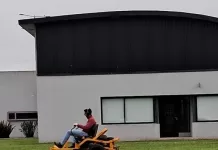 Corte de pastos y acondicionamiento general del predio circundante del edificio del Centro Universitario Regional Saladillo