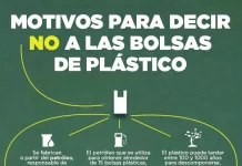 Campaña para dejar de usar bolsas de plástico