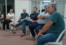 Primera reunión de la comisión de la Unión Civíca Radical