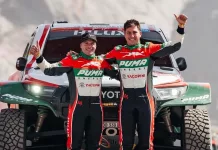 Dakar 2025: Tercer puesto para Yacopini y Oliveras en la etapa 4