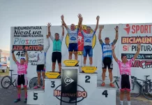 Ciclismo: Juan C. Funes corrió en Azul