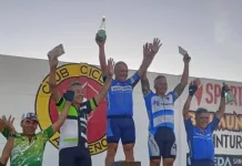Ciclismo: Segundo lugar para Juan C. Funes en la nocturna de Azul