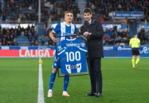Fútbol: 100 partidos de Nahuel Tenaglia en el Alavés
