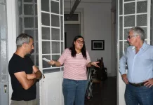 Museo || El Intendente Interino Dr. Alejandro Armendáriz realizó una visita para observar los trabajos de acondicionamiento