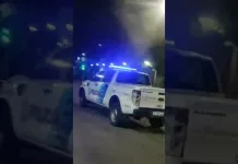 Un caos en Saladillo | VIDEO momento de mucha tensión en la plaza principal, se registraron corridas, piedrazos, balas de gomas y detenciones