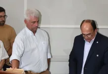 Fernando Arróspide asumió como nuevo Secretario de Seguridad Ciudadana y Defensa Civil del municipio de Saladillo