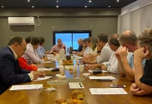 Salomón participó de la reunión de intendentes en La Plata
