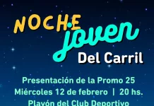 Presentación de la promo25 en Del Carril