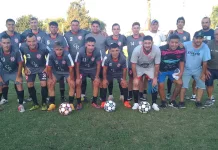 Fútbol: Amistoso Senior entre Defensores y Alvear FC