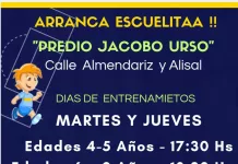 Arranca hoy la Escuelita de Fútbol de Jacobo Urso