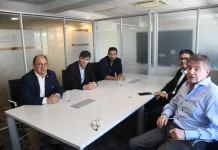 Emergencia económica || José Luis Salomón se reunió con el subsecretario de Obras y Servicios Públicos de la nación Ing. Daniel Corolli a efectos de consultar sobre el estado de los programas que quedaron pendientes de definición