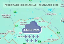 Saladillo | Alerta meteorológico posibles lluvias intensas