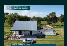 Se dio inicio de obra en la Localidad de Del Carril a la puesta en valor y embellecimiento del edificio donde funcionara el nuevo CAI