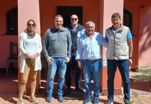 El Director Forestal de la Provincia visitó el Vivero Municipal de Cazón