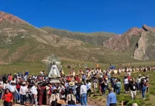 Isonza se prepara para honrar a sus santos patrones, el Señor y la Virgen del Milagro
