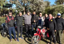 Saladillenses participaron del 67° Rally Nacional de Motos Antiguas de Ramallo