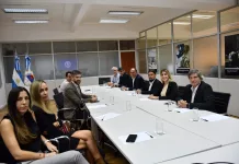 Reunión por la planta de tratamiento de efluentes cloacales en Saladillo