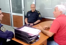 Fernando Arrospide se reunió con autoridades policiales