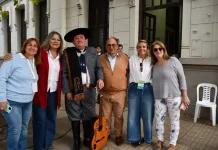 Durante la tarde del Domingo estuvo en el escenario mayor de la 5ta Edición de la Fiesta de la Galleta de Piso Carlos Ramón Fernández