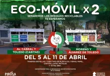Ecomovil | Del 5 al 11 de Abril uno estará en Av. Cabral y Toledo (Caritas) y el otro en Moreno y Álvarez de Toledo
